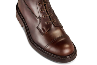 Allan Toe Cap Boot - Brown Cutter