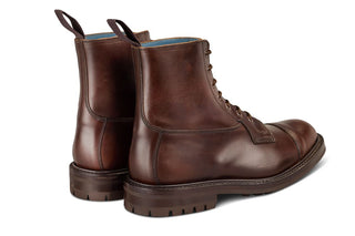 Allan Toe Cap Boot - Brown Cutter