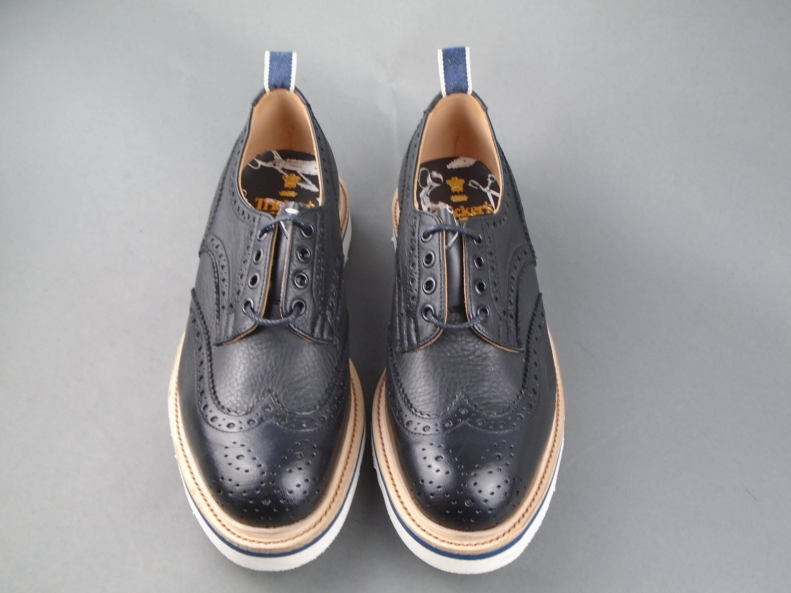 Two tone hot sale brogue shoes