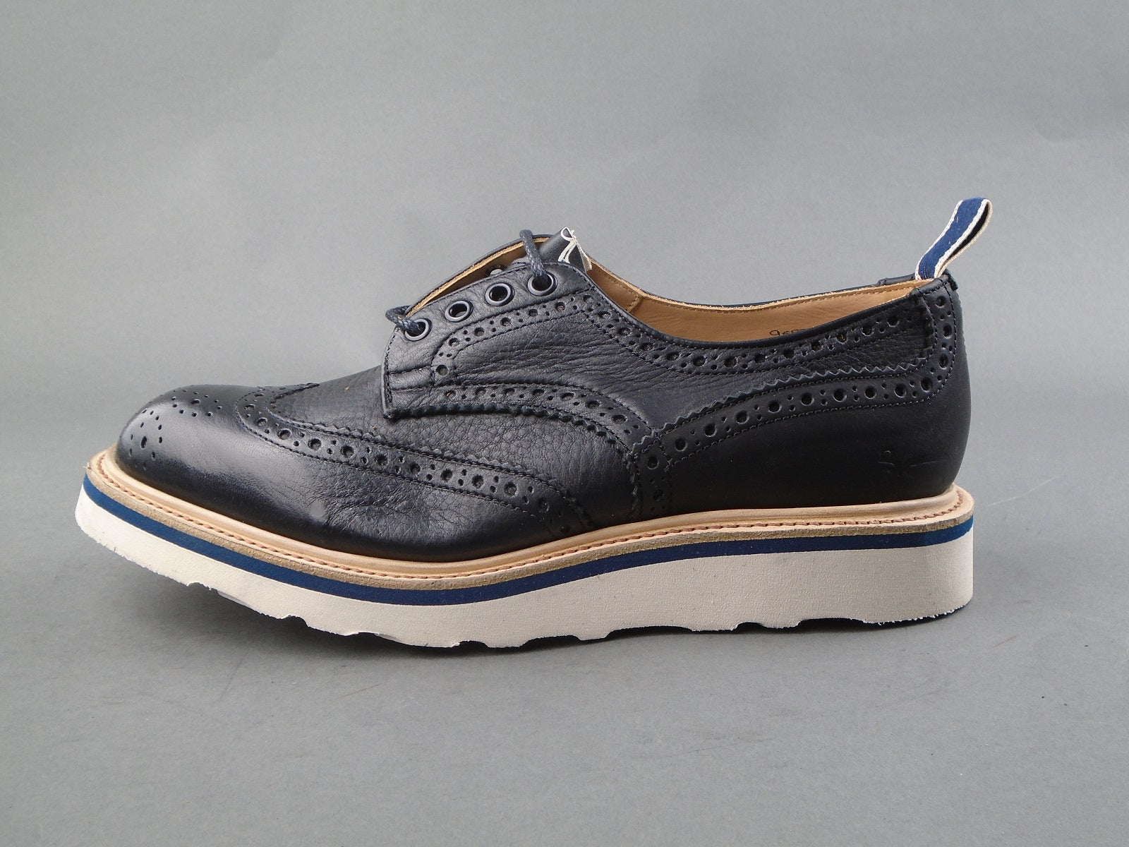 Two tone hot sale derby shoes