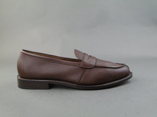 Maine Penny Loafer - Brown Grain Unlined