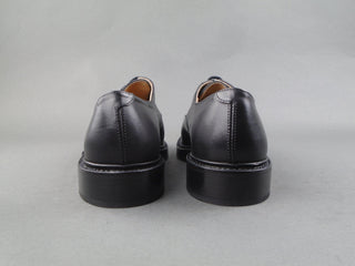 Plain Derby Shoes - Black Box