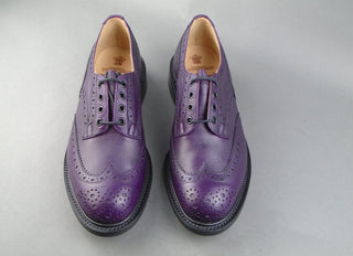 Bourton Country Brogue Shoe - Tipl Enigma (Purple)
