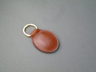 Leather Key Ring - Teardrop (style 12)