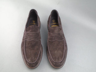 Unlined Penny Loafer - Coffee Suede