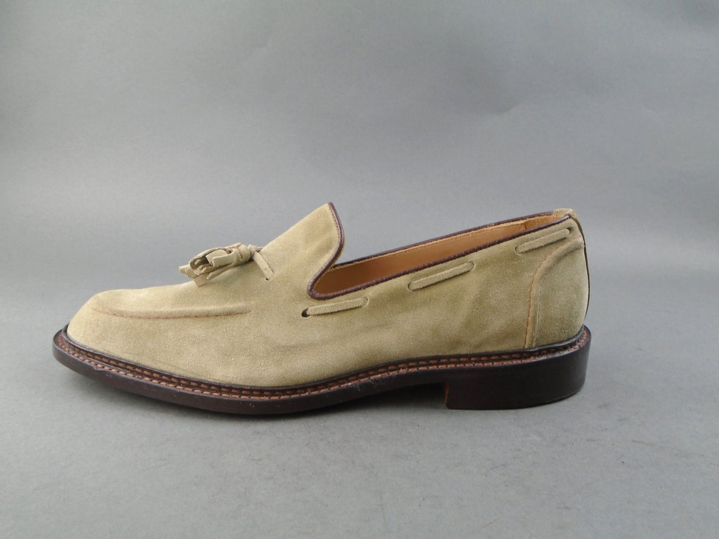 Elton Tassel Loafer Chino Suede Tricker's Factory Shop