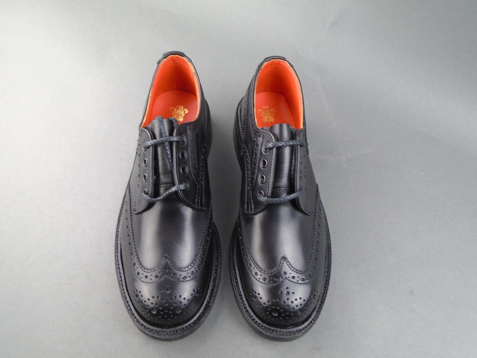 Anne Ladies Brogue Shoe Black Calf – Tricker's Factory Shop