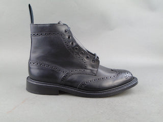 Stow Country Boot - Black Calf