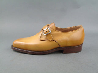 Mayfair Single Monk Shoe - 1001 Burnished