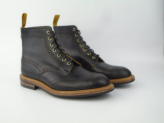 Horween Brogue Boots - CXL Black