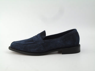 Maine Penny Loafer - Denim Suede Unlined