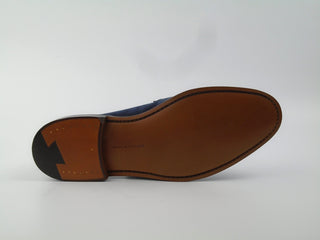 Maine Penny Loafer - Denim Suede Unlined