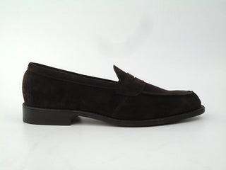 Maine Penny Loafer - Coffee Suede Unlined