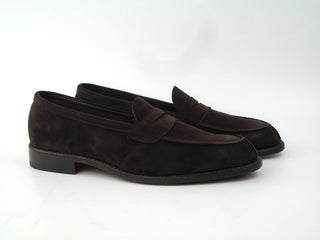 Maine Penny Loafer - Coffee Suede Unlined