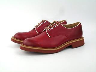 Daniel Derby Shoe - Red Funchal