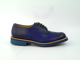 Daniel Derby Shoe - Navy Funchal