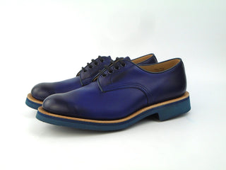 Daniel Derby Shoe - Navy Funchal