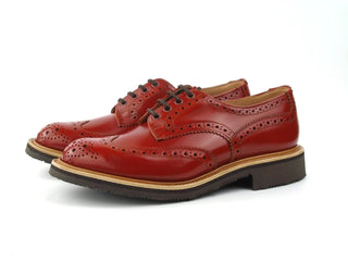 Bourton Country Brogue Shoe - Orange Bookbinder