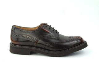 Bourton Country Brogue Shoe - Brown/Tan Bookbinder