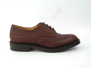 Bourton Country Brogue Shoe - Brown Zug Grain