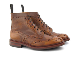 Stow Country Boot  - Tan Hatch Grain