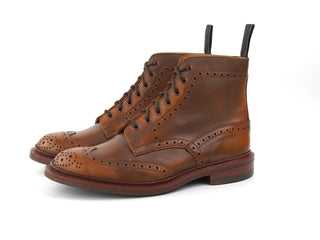 Stow Country Boot  - Tan Hatch Grain