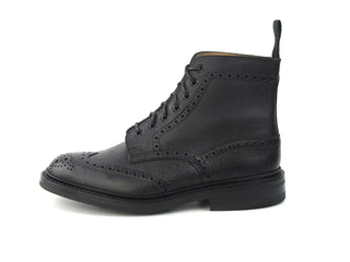 Stow Country Boot  - Black Zug Grain