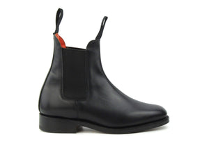 Lily Jodhpur Boot - Black Box Calf