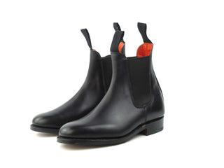 Lily Jodhpur Boot - Black Box Calf