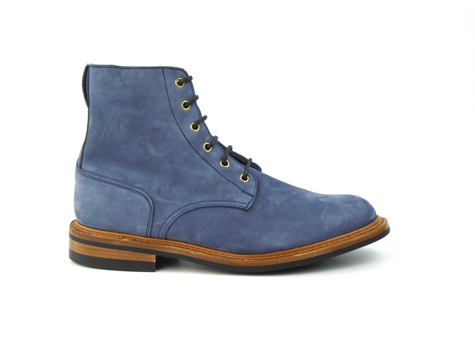 Low Leg Logger Boot - Denim Hydro Nubuck – Tricker's Factory Shop