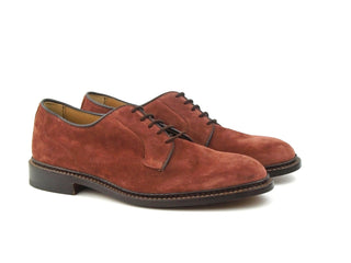 Robert Derby Shoe - Cherry Castorino Suede