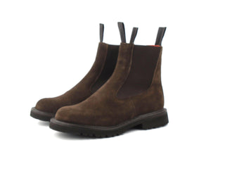 Paula Chelsea Boot - Cafe Repello Suede