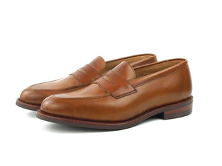 Jermyn Street Penny Loafer - Beechnut Burnished Calf