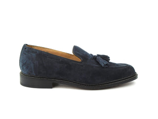 Elton Tassel Loafer - Denim Castorino Suede