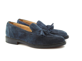 Elton Tassel Loafer - Denim Castorino Suede