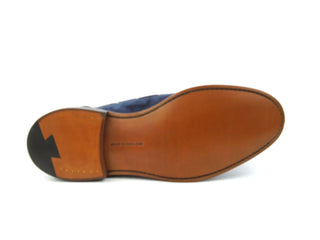 Elton Tassel Loafer - Denim Castorino Suede