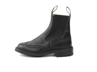 Worn Silvia Dealer Boot - Black Calf