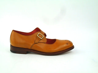 Worn Melissa Buckle  Shoe - Acorn Antique