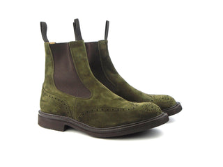 Henry Country Dealer Boot - Earth Castorino Suede