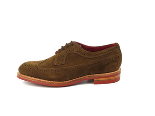 Richard Longwing Brogue - Havana Suede