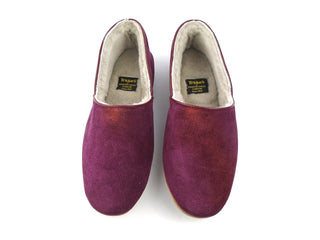 Anton Slippers - Wine Suede