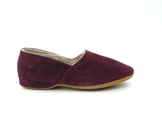 Anton Slippers - Wine Suede