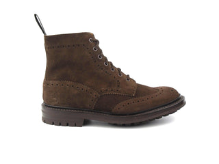 Stow Country Boot - Cafe Repello Suede