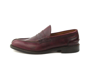 Adam Penny Loafer - Burgundy Cutter