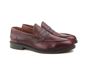 Adam Penny Loafer - Burgundy Cutter