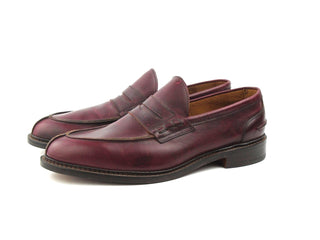 Adam Penny Loafer - Burgundy Cutter