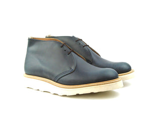 Mike Chukka Boots - Navy Chromexel Calf