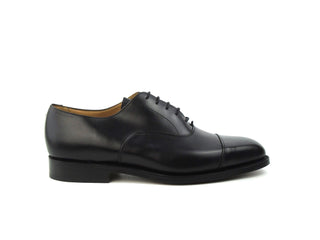 Regent Toe Cap Oxford -Black Box Calf