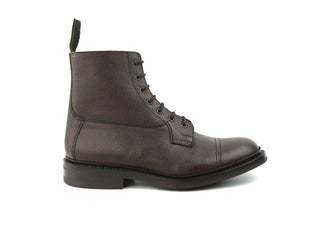 Grassmere Country Boot - Dark Brown Olivvia Scotch Grain
