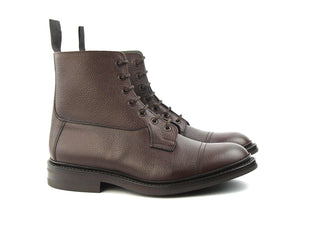 Grassmere Country Boot - Dark Brown Olivvia Scotch Grain